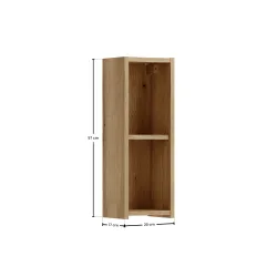 Pakabinama vonios lentyna 832 COASTAL, 20x17x57 cm