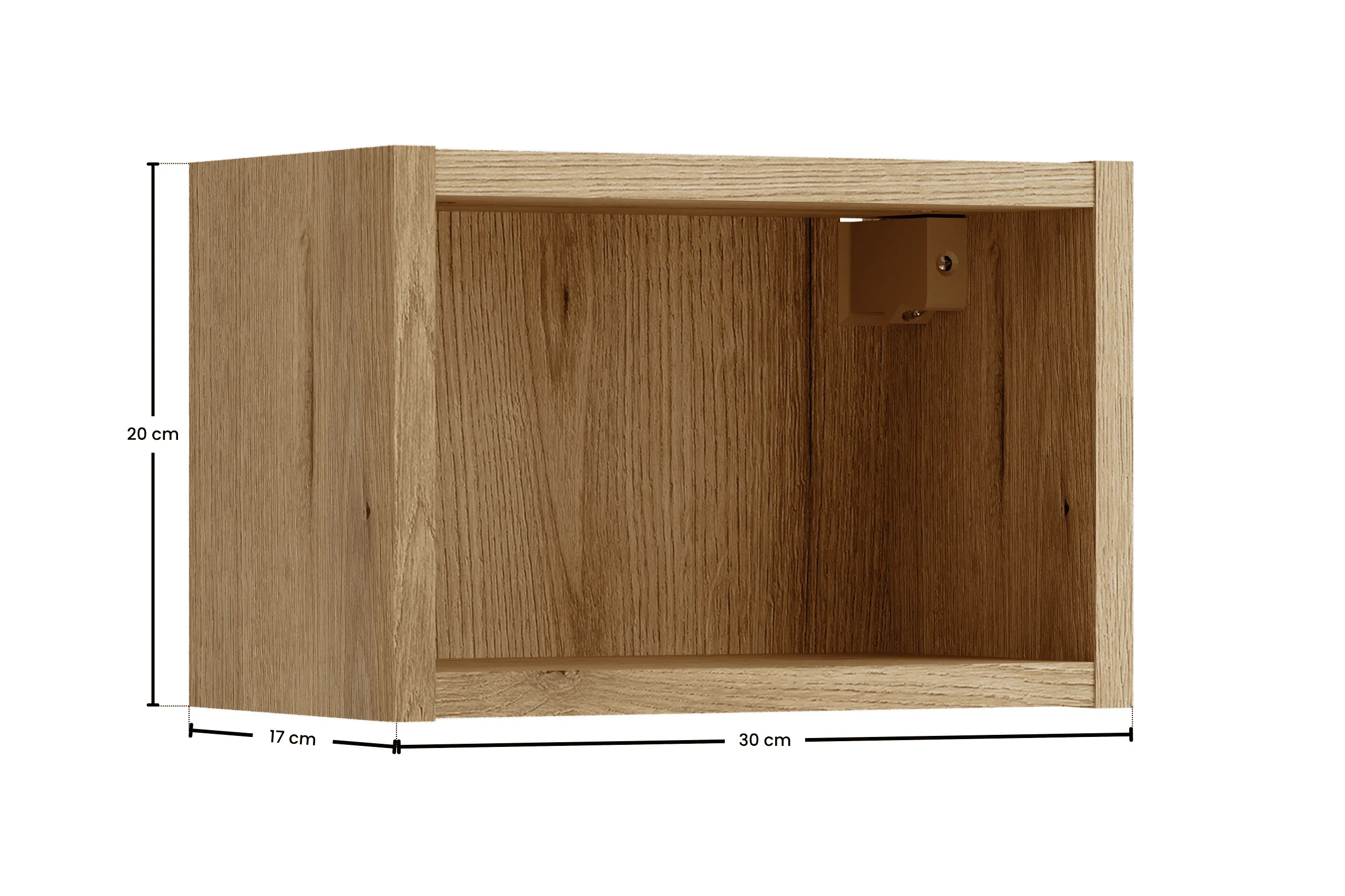 Pakabinama vonios lentyna 833 COASTAL, 30x17x20 cm