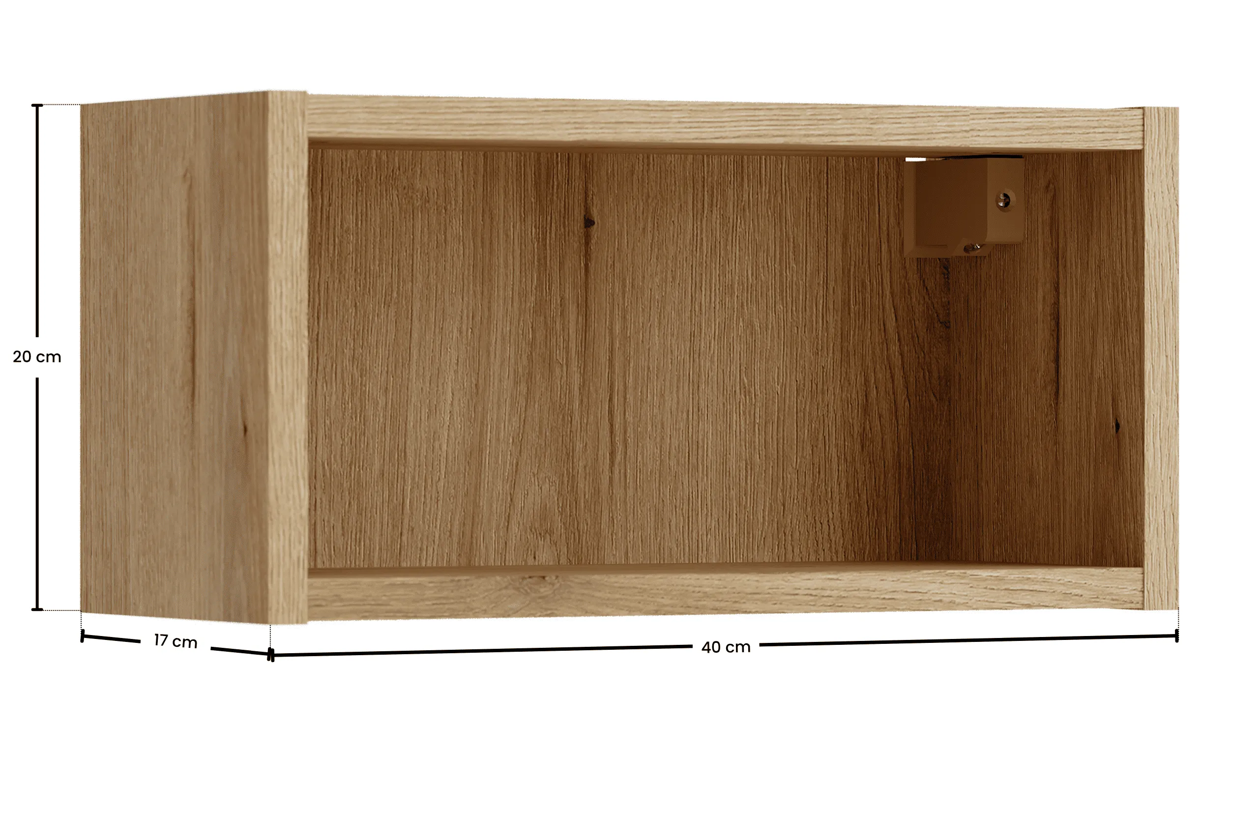 Pakabinama vonios lentyna 834 COASTAL, 40x17x20 cm