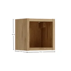 Pakabinama vonios lentyna 831 COASTAL, 20x17x20 cm