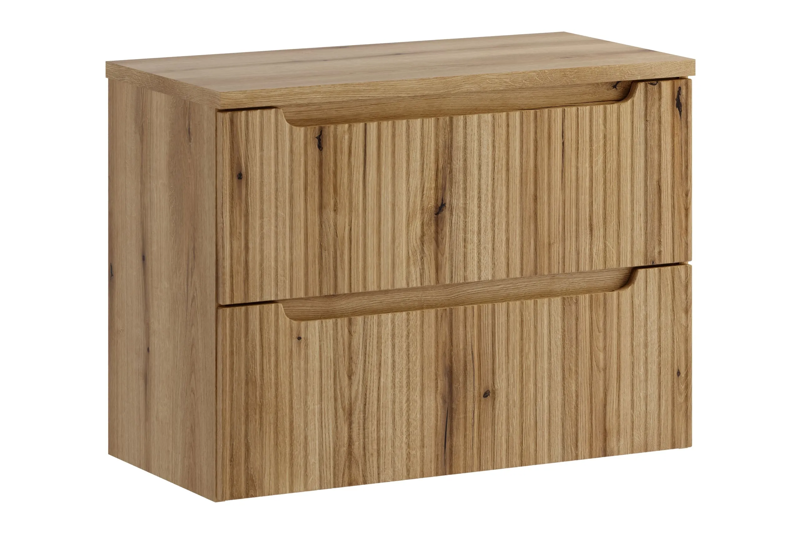 Pakabinama vonios spintelė su stalviršiumi 828 NOVA COASTAL, 80x40x57 cm