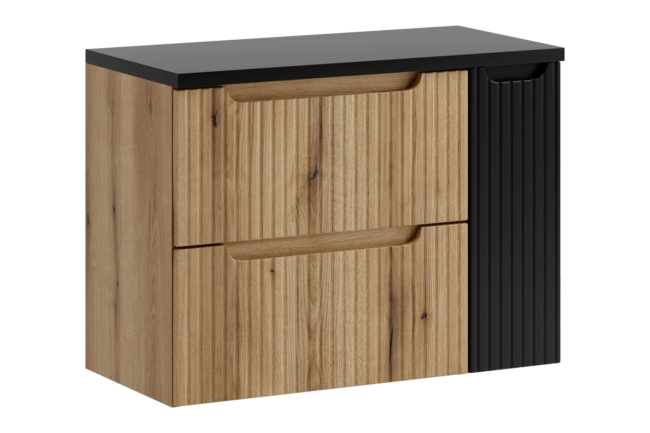 Pakabinama vonios spintelė su stalviršiumi 828A NOVA COASTAL, 80x40x57 cm