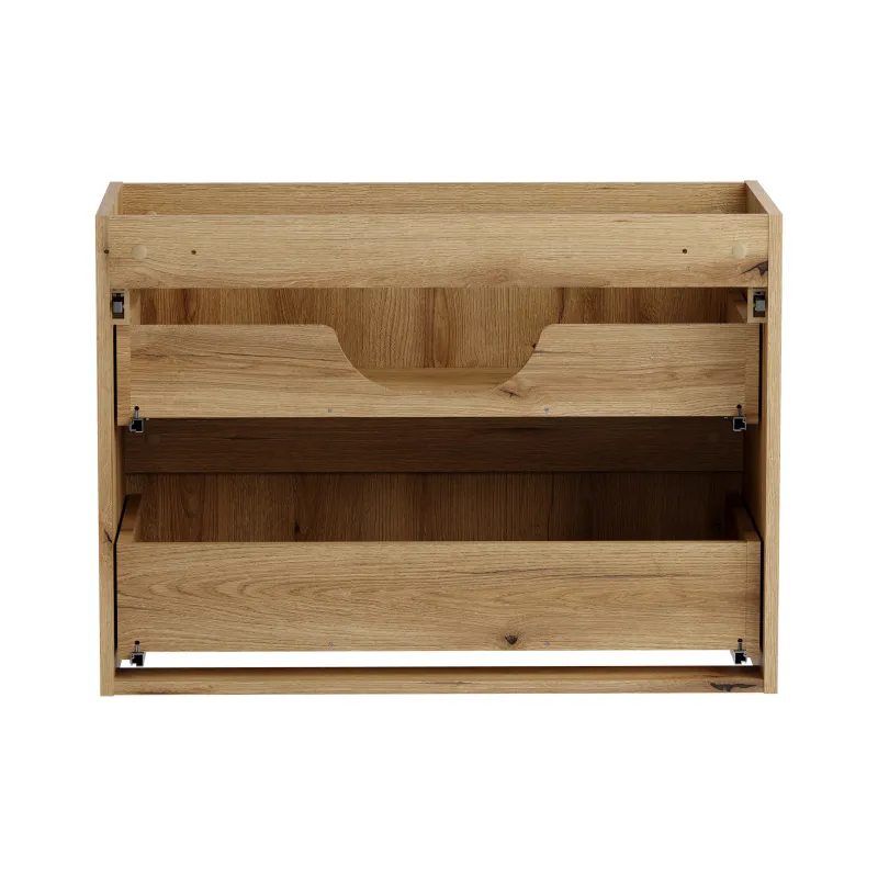 Pakabinama vonios spintelė su praustuvu 828A NOVA COASTAL, 81x40x57 cm