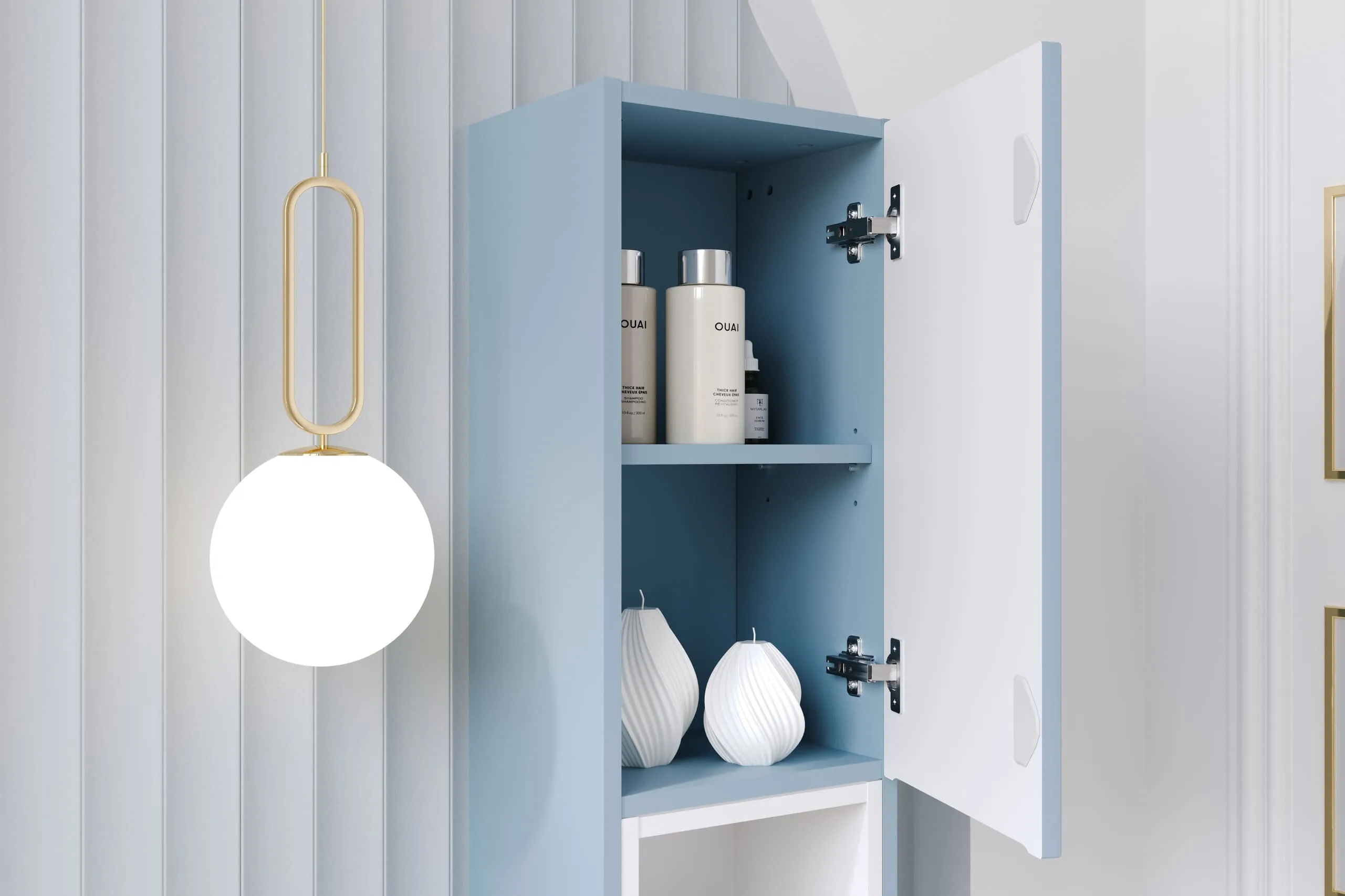 Vonios komplektas NOVA BLUE 60