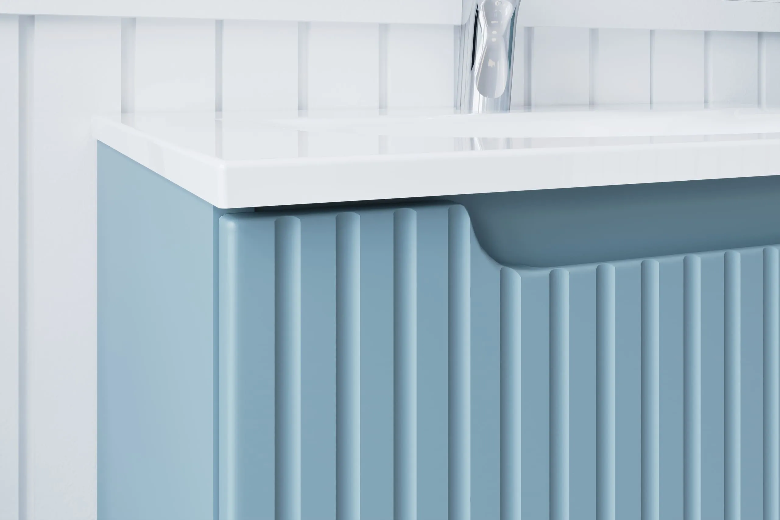 Vonios komplektas NOVA BLUE 60