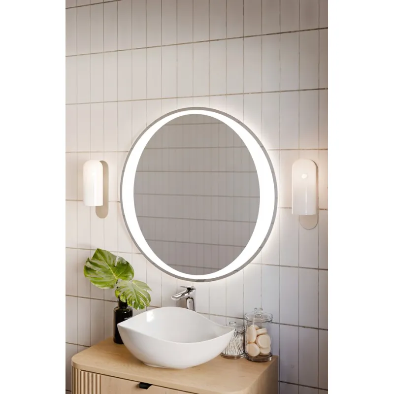 Pakabinamas LED veidrodis AURELIA, 60x60 cm