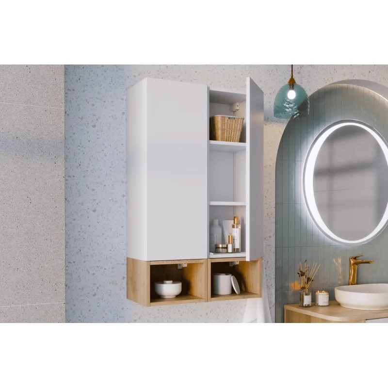 Pakabinamas LED veidrodis AURELIA, 80x80 cm