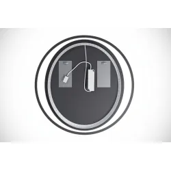 Pakabinamas LED veidrodis AURELIA, 80x80 cm