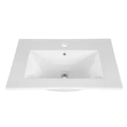 Pakabinama vonios spintelė su praustuvu 828 ASTRA WHITE, 81x46x50 cm