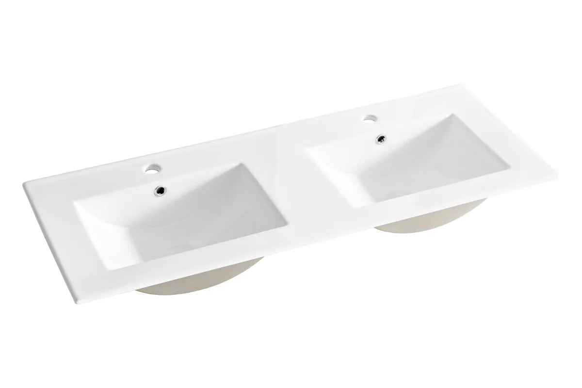 Pakabinama vonios spintelė su praustuvu 826D ASTRA WHITE, 121x46x50 cm