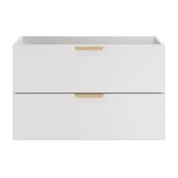 Pakabinama vonios spintelė su stalviršiumi 822 ASTRA WHITE, 120x46x50 cm