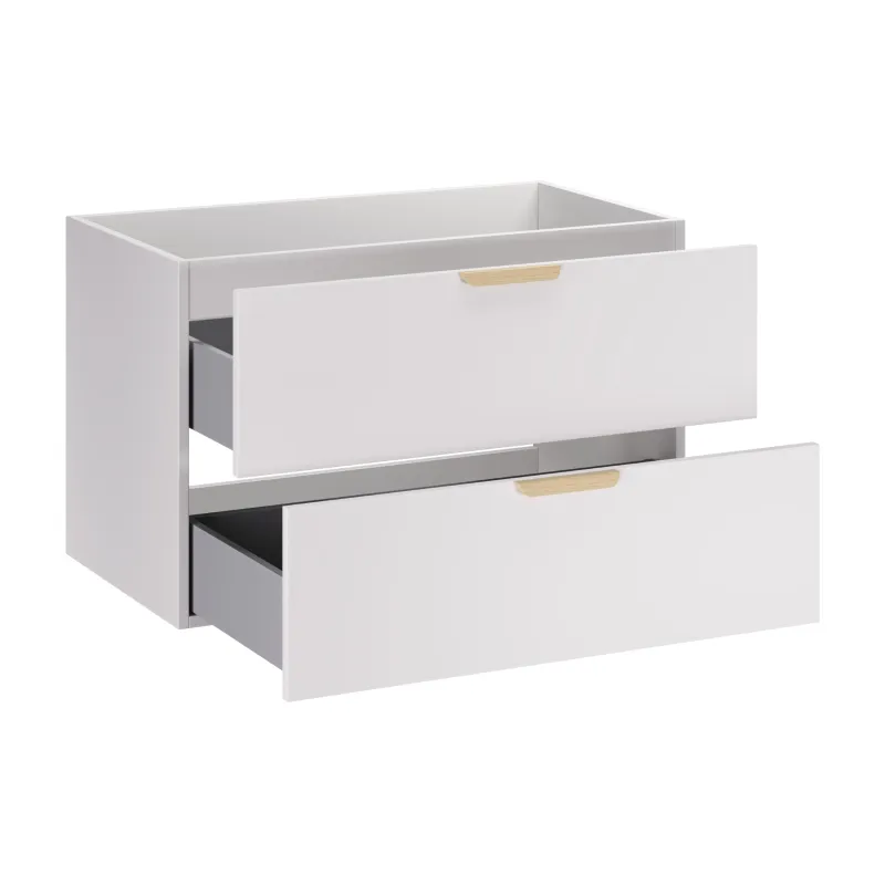 Pakabinama vonios spintelė su stalviršiumi 822 ASTRA WHITE, 120x46x50 cm