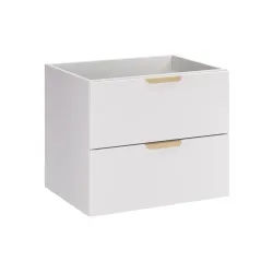 Pakabinama vonios spintelė su stalviršiumi 826 ASTRA WHITE, 61x46x50 cm