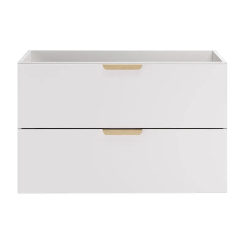 Pakabinama vonios spintelė su stalviršiumi 828 ASTRA WHITE, 81x46x50 cm