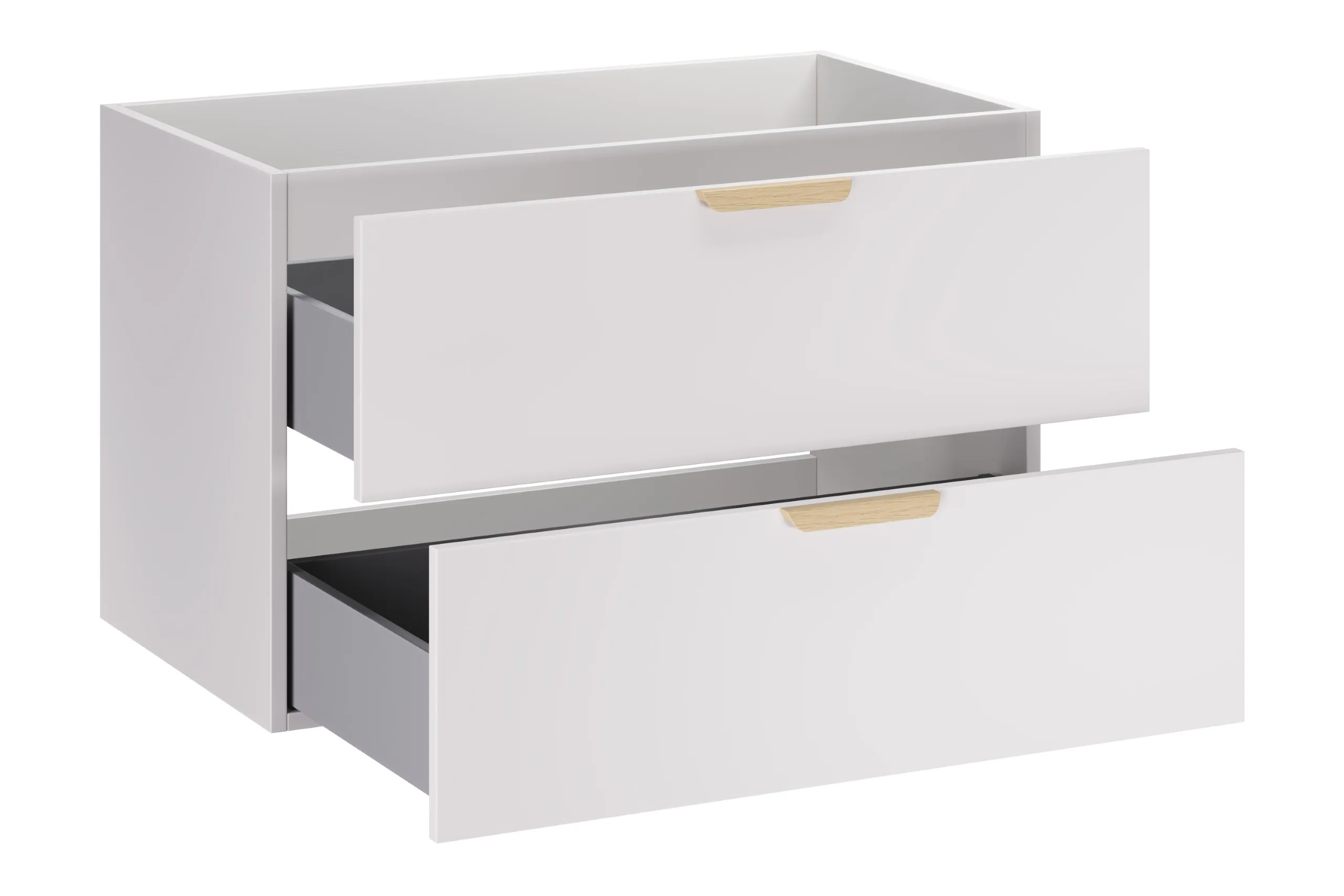 Pakabinama vonios spintelė su stalviršiumi 828 ASTRA WHITE, 81x46x50 cm