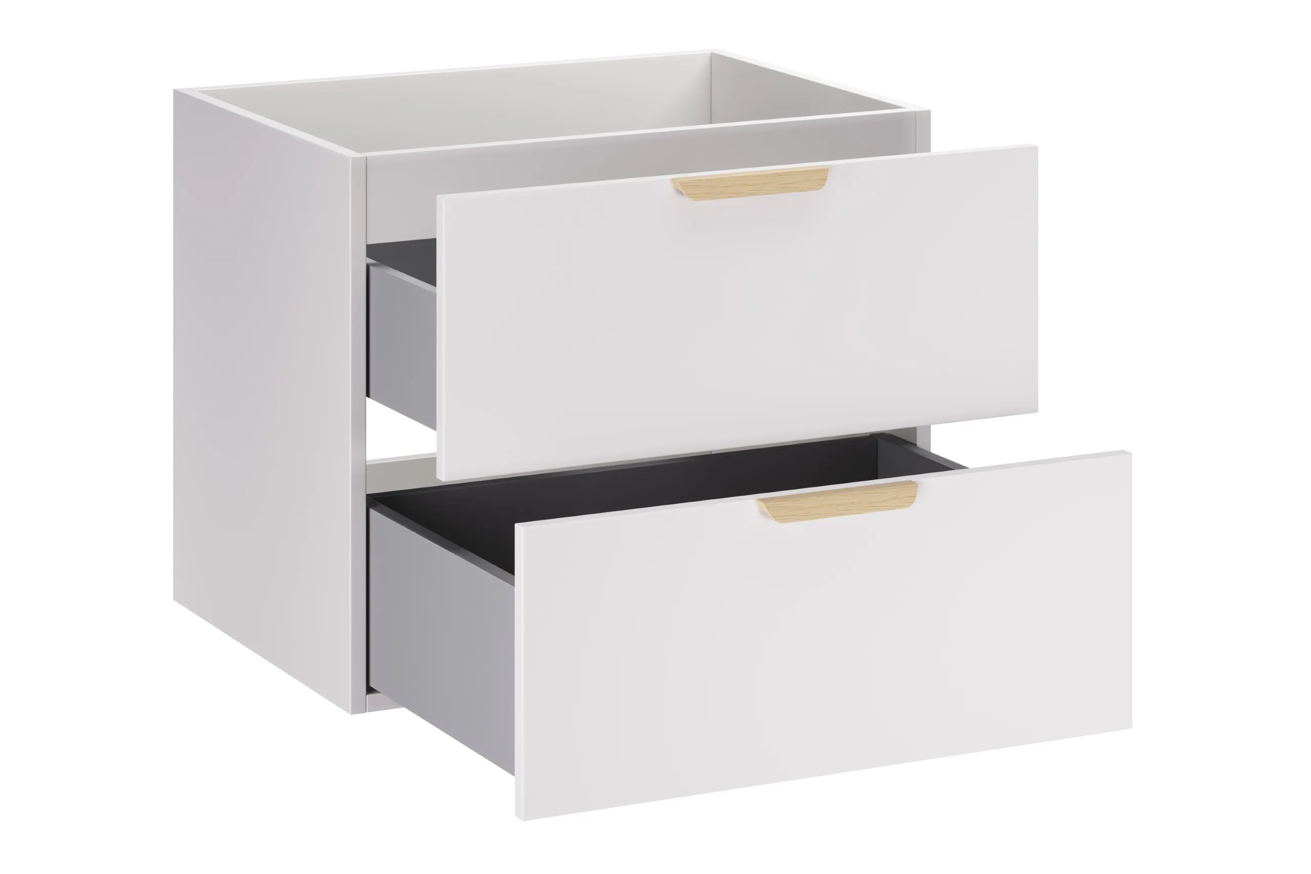 Pakabinama vonios spintelė su stalviršiumi 828A ASTRA WHITE, 81x46x50 cm