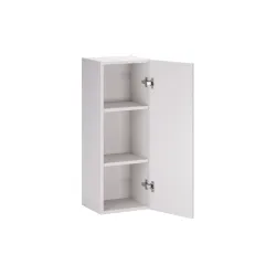 Pakabinama vonios spintelė 803 ASTRA WHITE, 45x25x160 cm