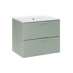 Pakabinama vonios spintelė su praustuvu 826 ASTRA GREEN, 61x46x50 cm