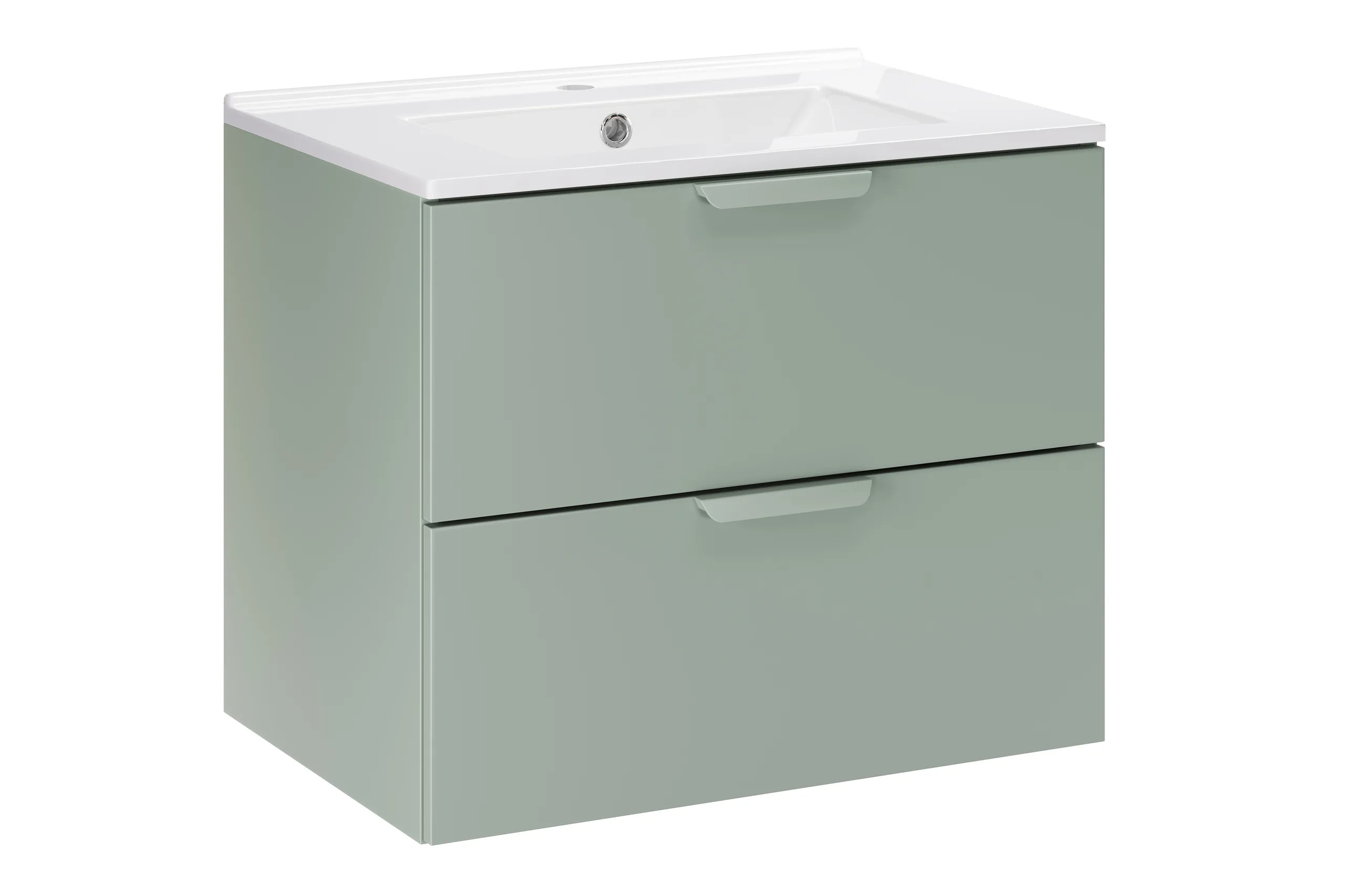 Pakabinama vonios spintelė su praustuvu 826 ASTRA GREEN, 61x46x50 cm