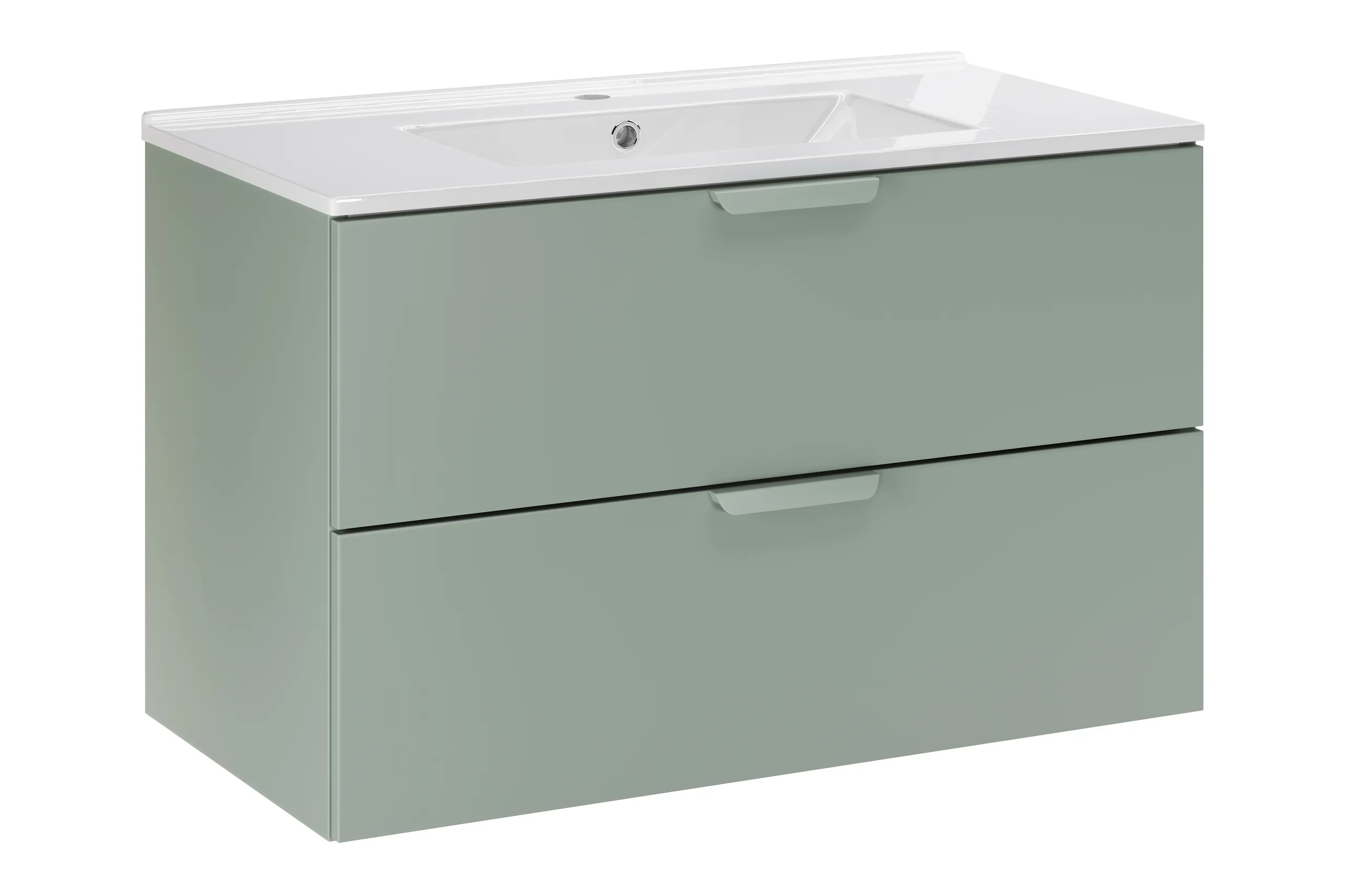 Pakabinama vonios spintelė su praustuvu 828 ASTRA GREEN, 81x46x50 cm