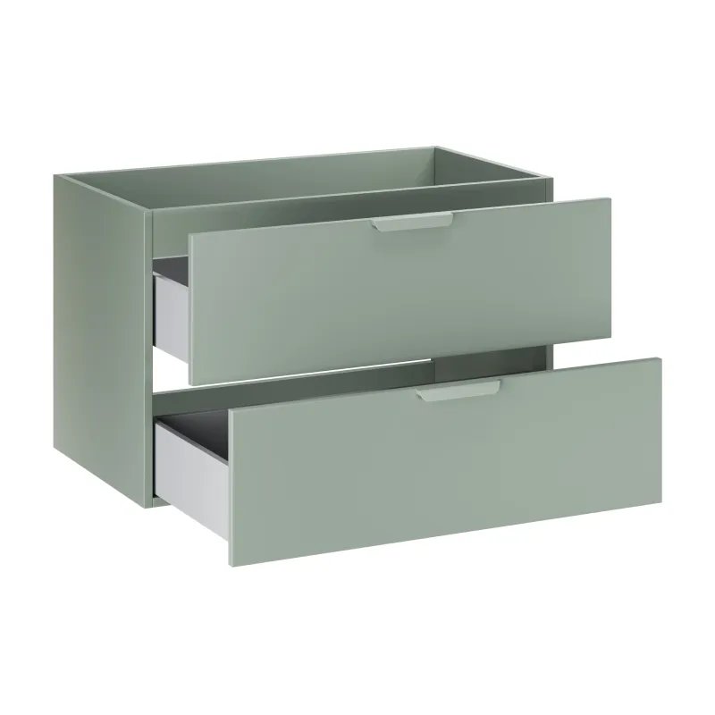 Pakabinama vonios spintelė su praustuvu 828 ASTRA GREEN, 81x46x50 cm