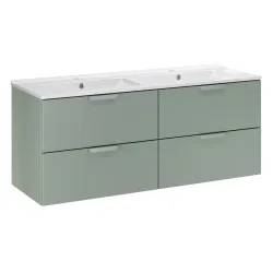 Pakabinama vonios spintelė su praustuvu 826D ASTRA GREEN, 121x46x50 cm