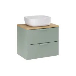 Pakabinama vonios spintelė su stalviršiumi 826 ASTRA GREEN, 61x46x50 cm