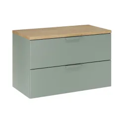 Pakabinama vonios spintelė su stalviršiumi 828 ASTRA GREEN, 81x46x50 cm