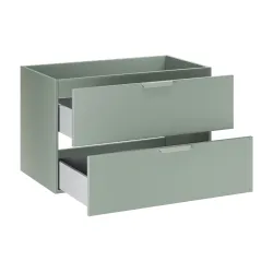 Pakabinama vonios spintelė su stalviršiumi 828 ASTRA GREEN, 81x46x50 cm