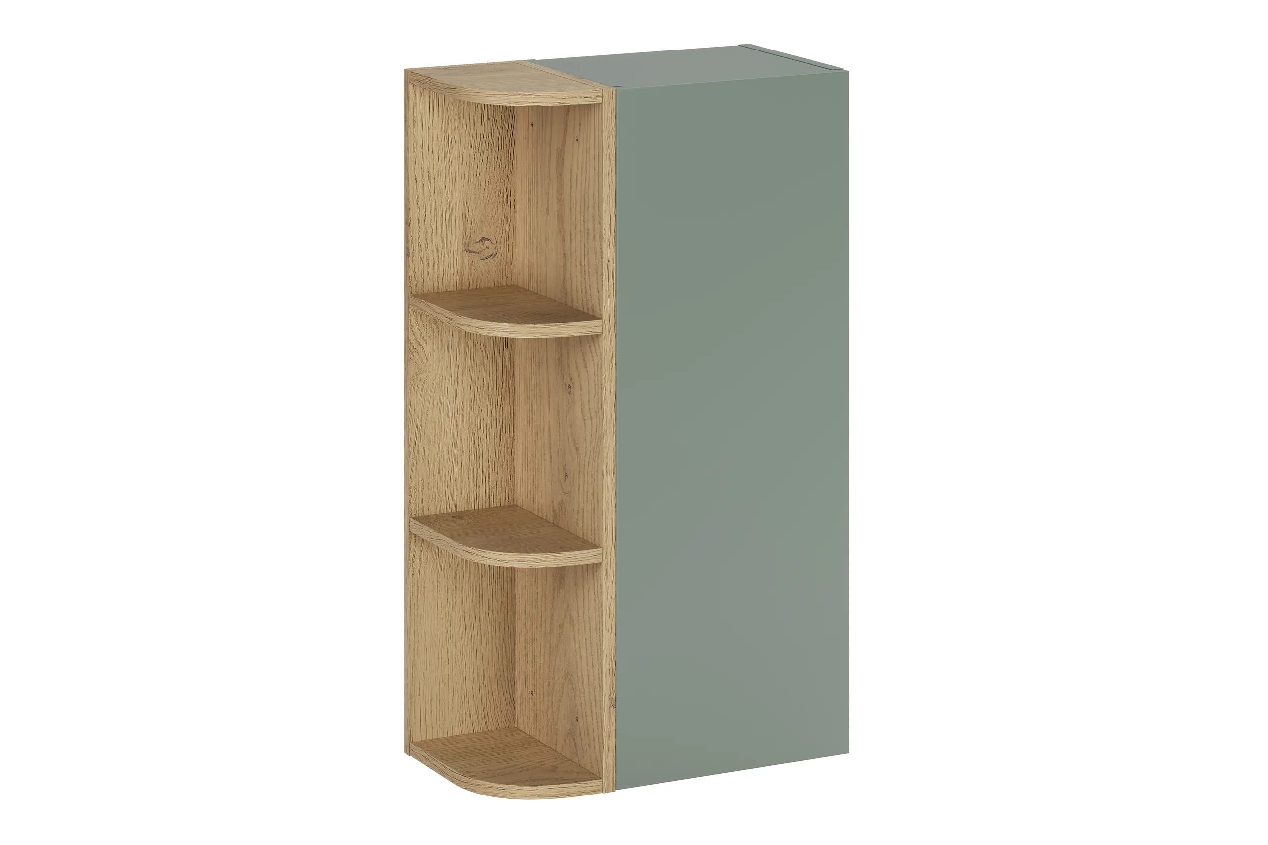 Pakabinama vonios spintelė 803A ASTRA GREEN, 45x25x80 cm