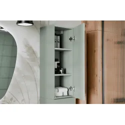 Pakabinama vonios spintelė 803B ASTRA GREEN, 30x25x100 cm