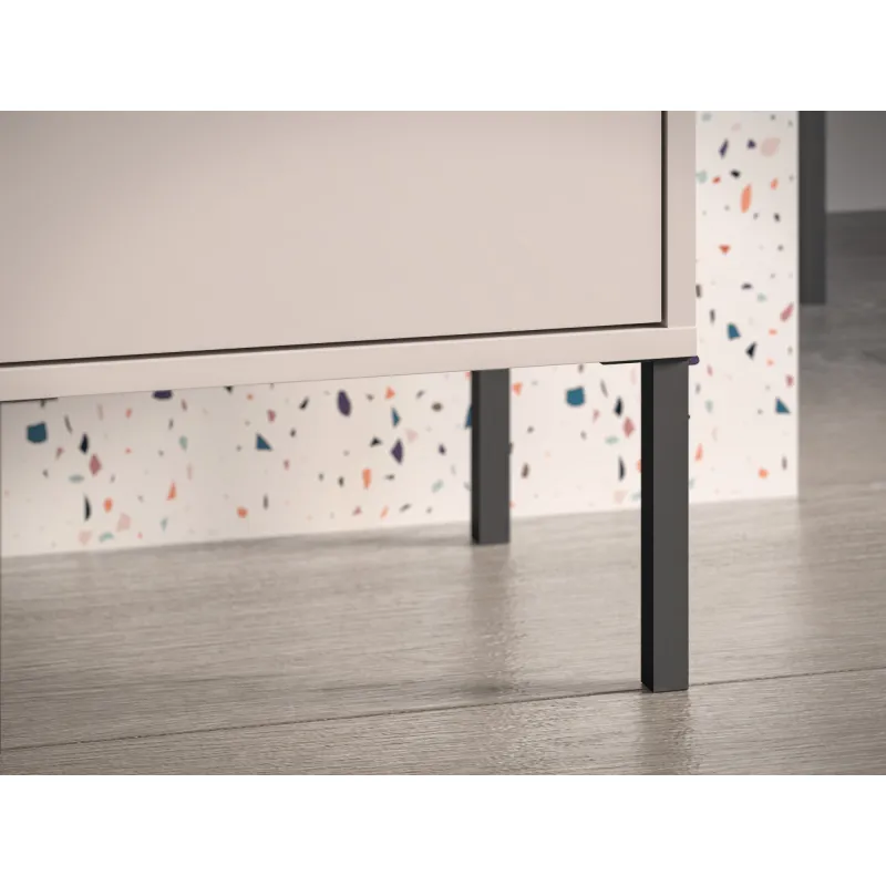 Naktinis staliukas BARNET, kašmyro, 40x34x53 cm