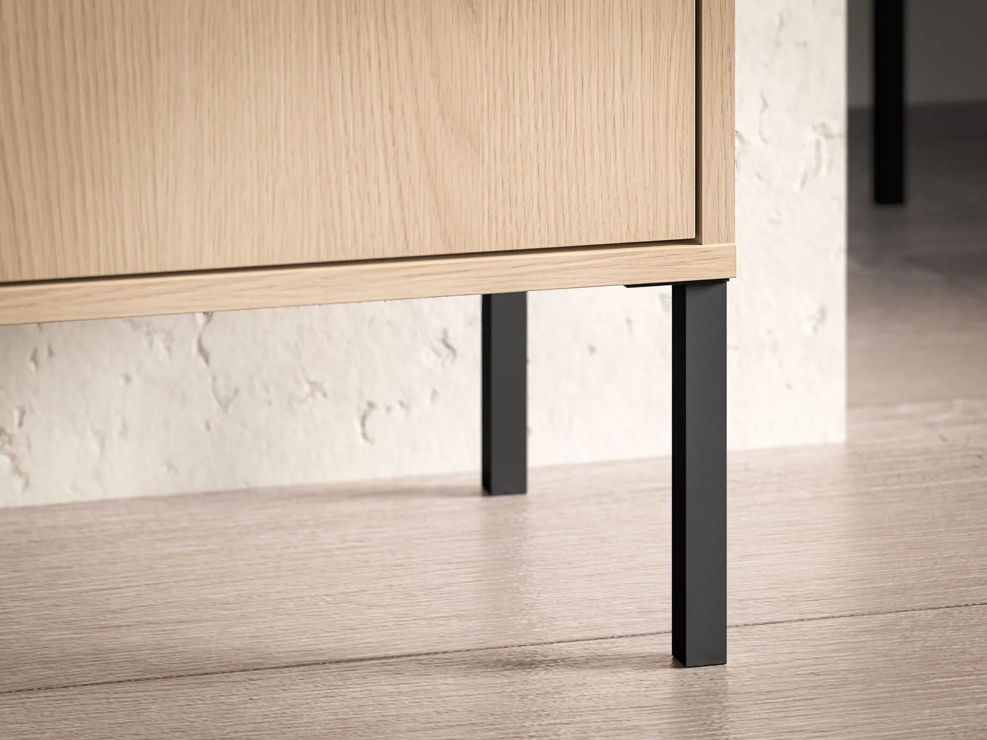 Naktinis staliukas BARNET, ąžuolo, 40x34x53 cm