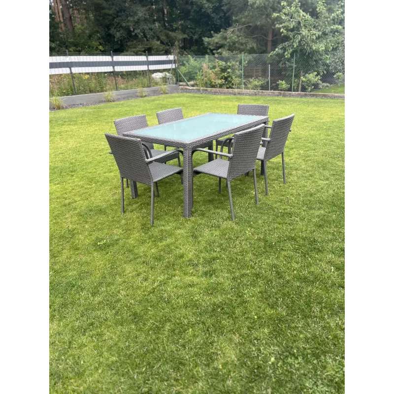 Lauko baldų komplektas AVICE GRAY