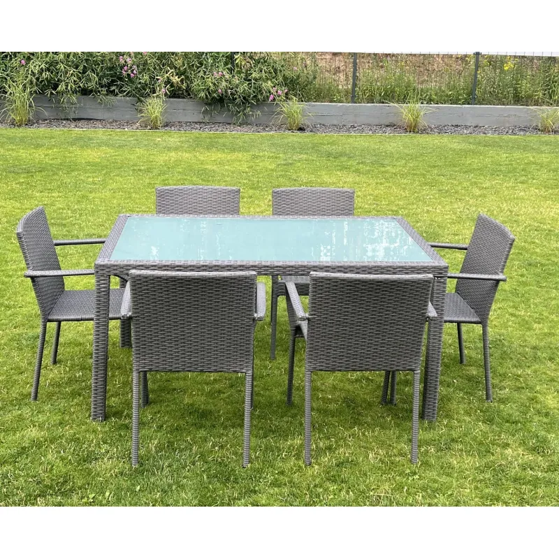 Lauko baldų komplektas AVICE GRAY