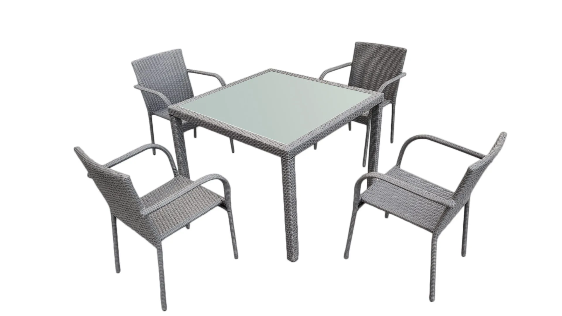 Lauko baldų komplektas ECCELL GRAY