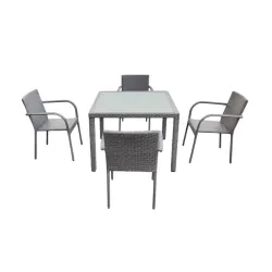 Lauko baldų komplektas ECCELL GRAY