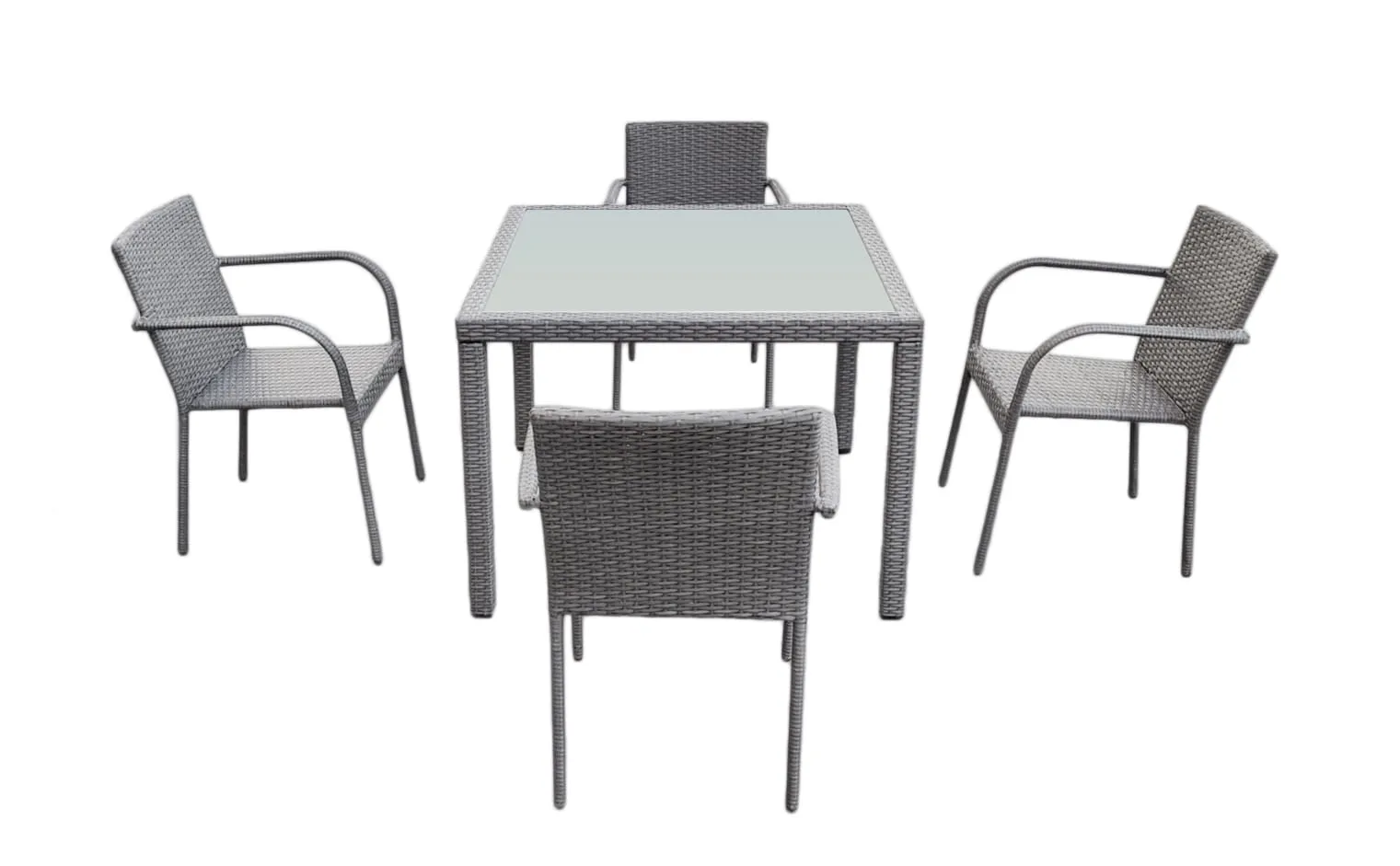 Lauko baldų komplektas ECCELL GRAY