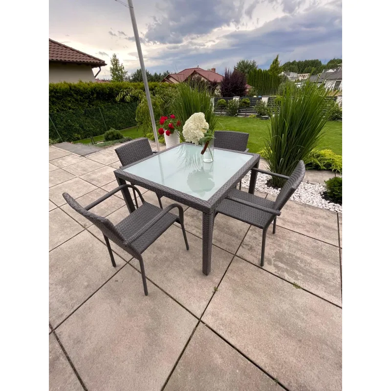 Lauko baldų komplektas ECCELL GRAY