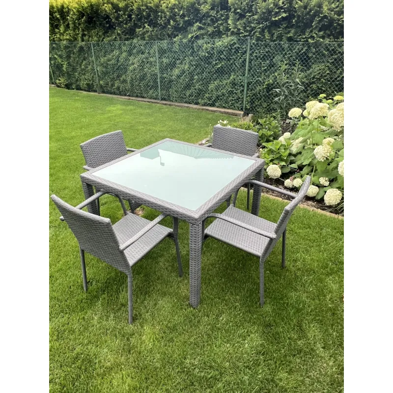 Lauko baldų komplektas ECCELL GRAY