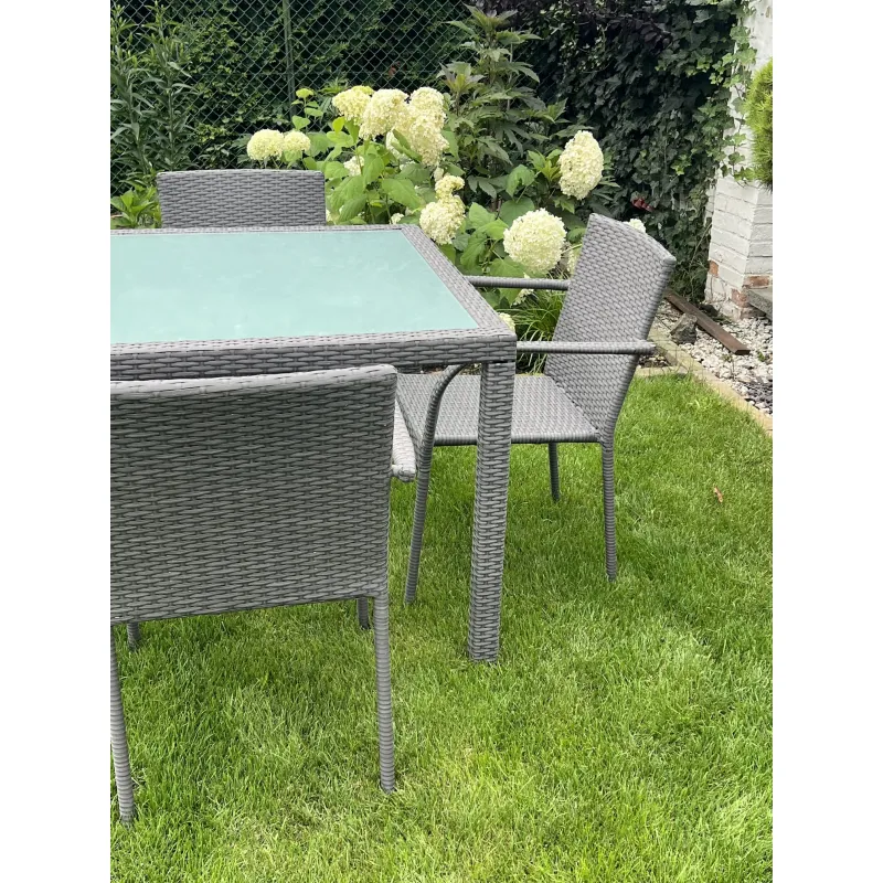 Lauko baldų komplektas ECCELL GRAY