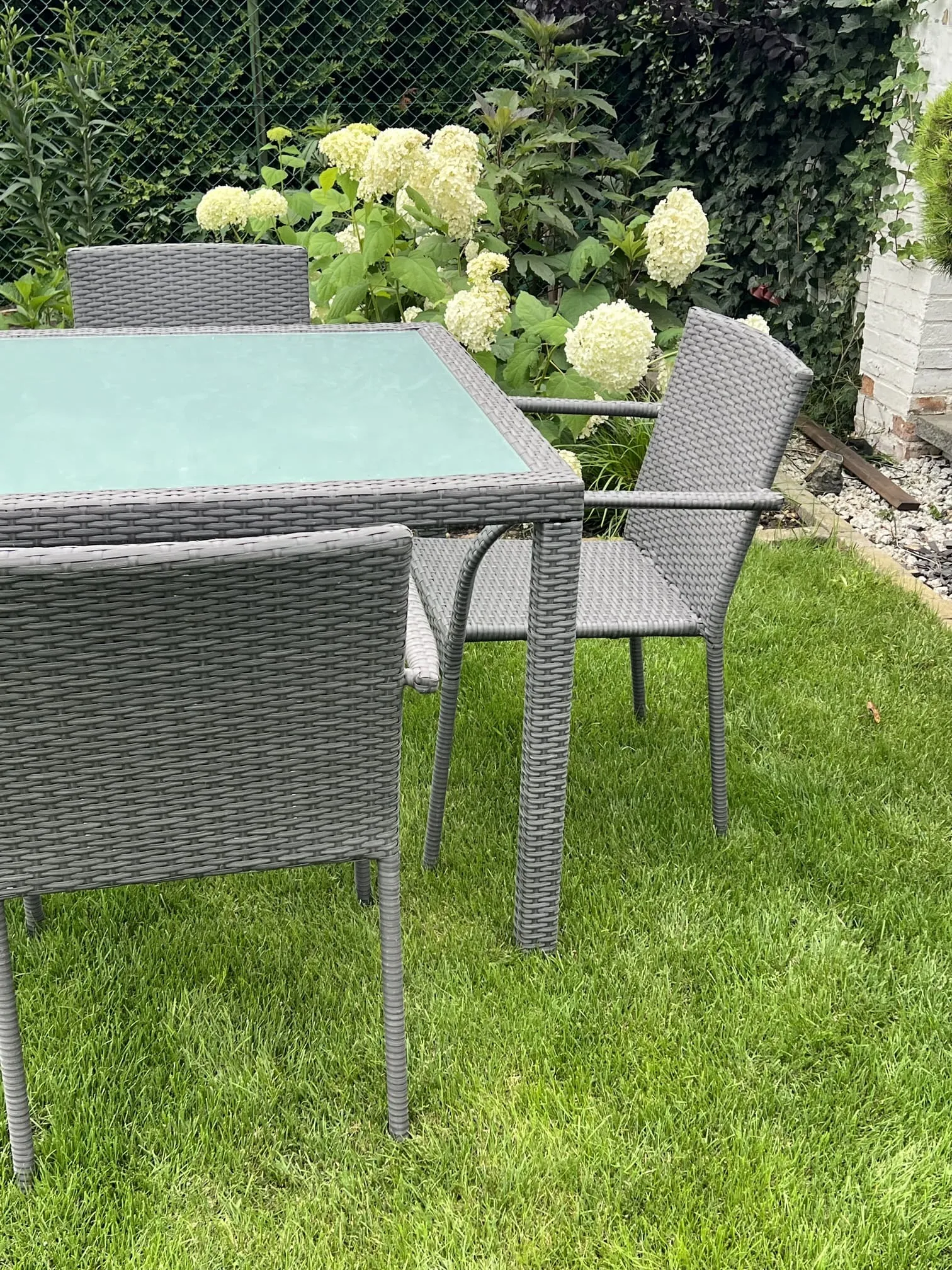 Lauko baldų komplektas ECCELL GRAY