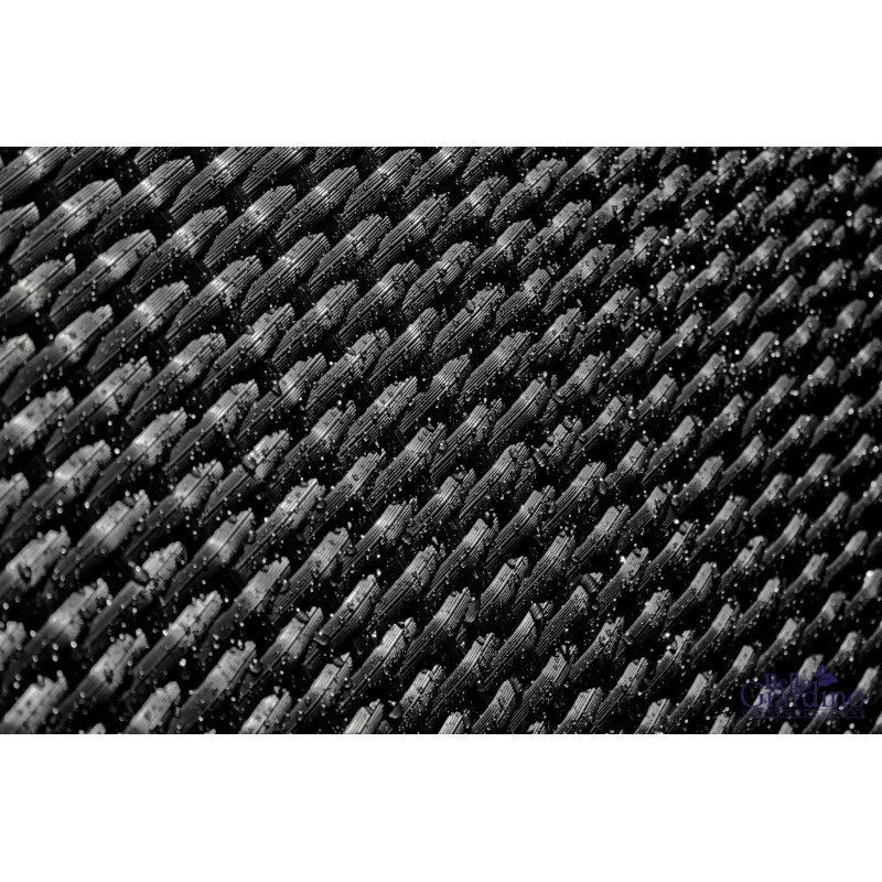 Lauko stalas SD001, juodas, 200x100 cm