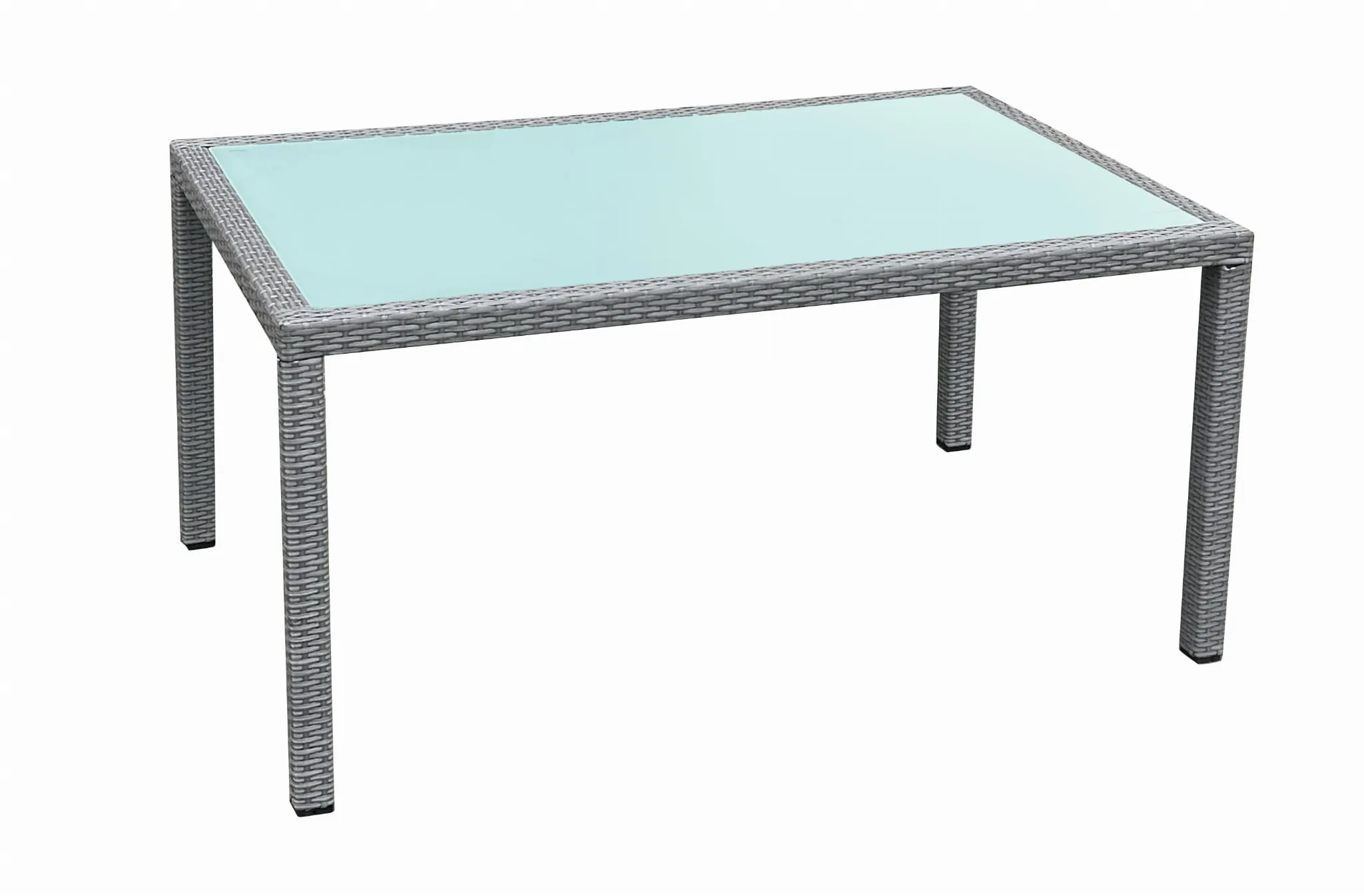 Lauko stalas SD002, pilkas,150x90 cm