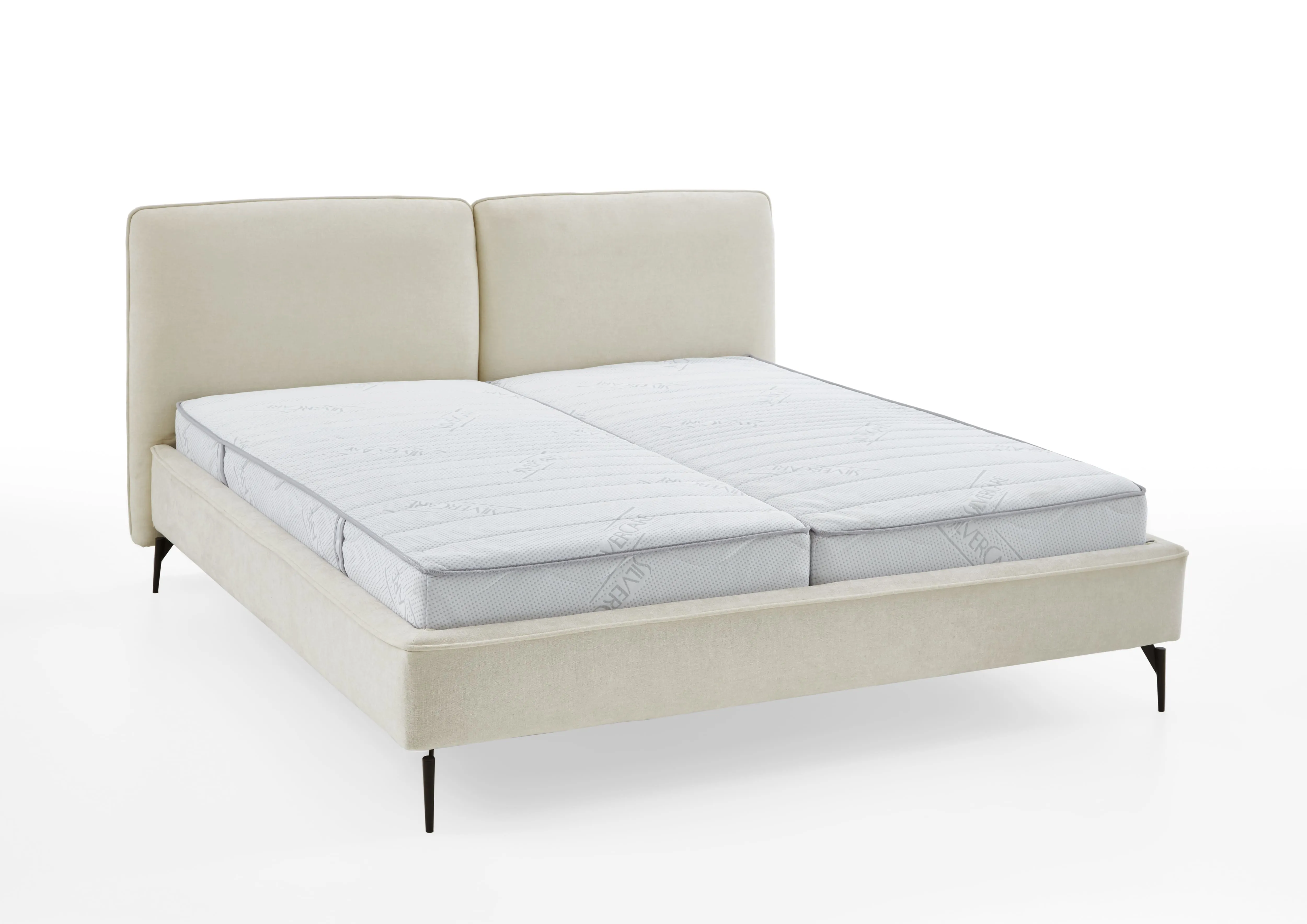 Lova 160/180/200 cm INFINA F1, ivory