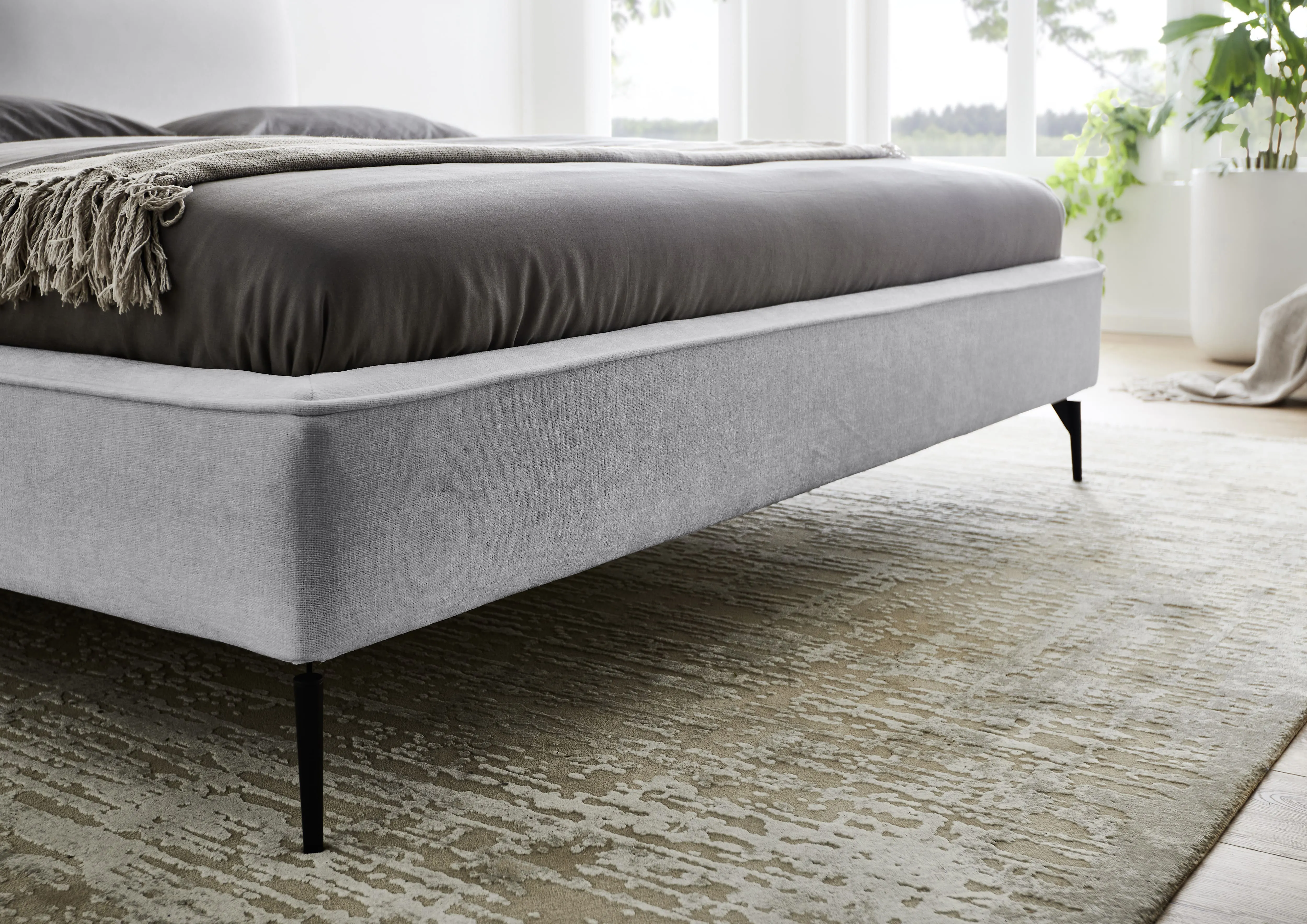 Lova 160/180/200 cm INFINA F1, dove