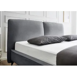 Lova 160/180/200 cm INFINA F1, pilka