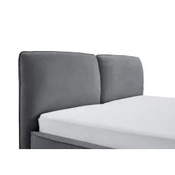 Lova 160/180/200 cm INFINA F1, pilka