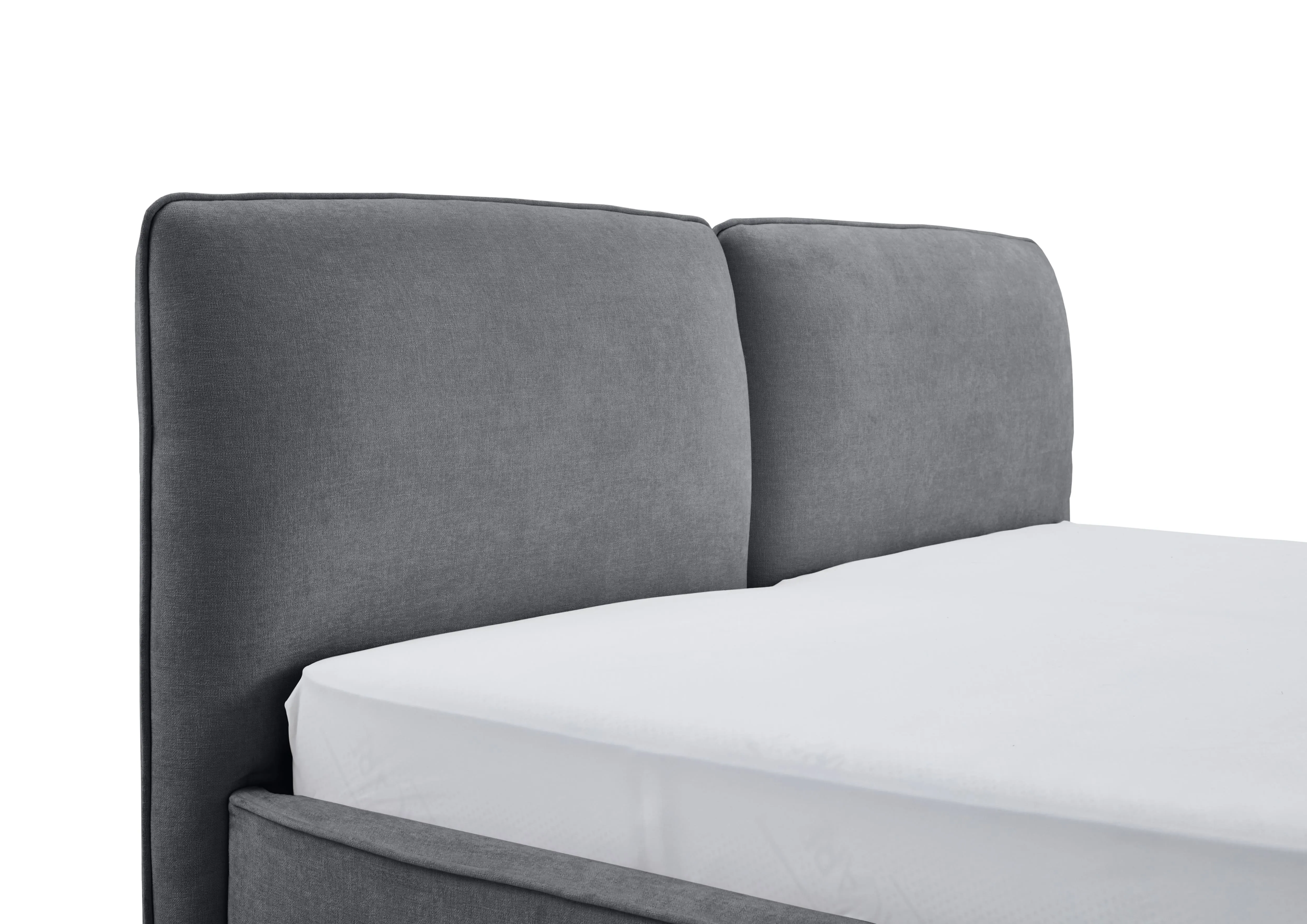 Lova 160/180/200 cm INFINA F1, pilka