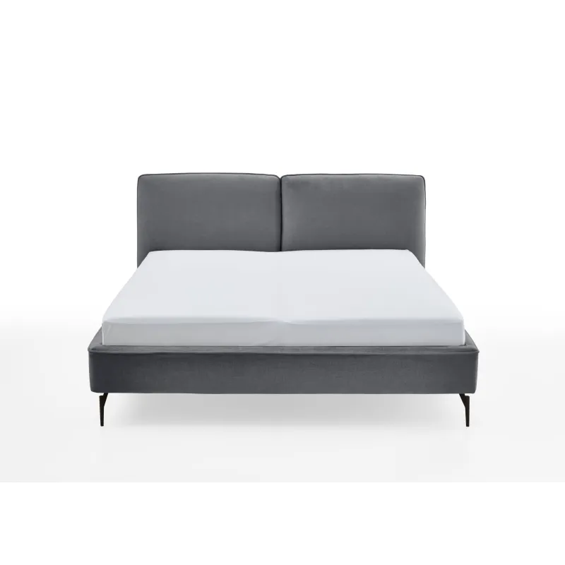 Lova 160/180/200 cm INFINA F1, pilka